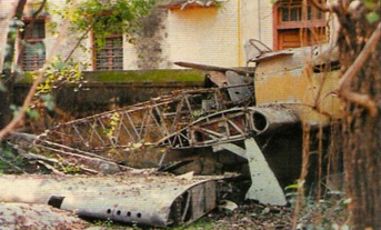 The Hurricane as it was discovered in 1982 by Peter Vacher, at Banara Hindu University, in the city of Varanasi (formerly Benares).