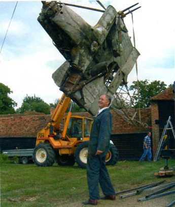 Home at last!  The centre section is unloaded